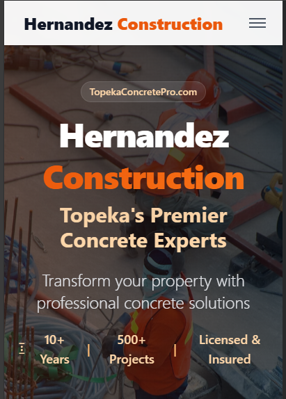 Topeka Concrete Pro screenshot