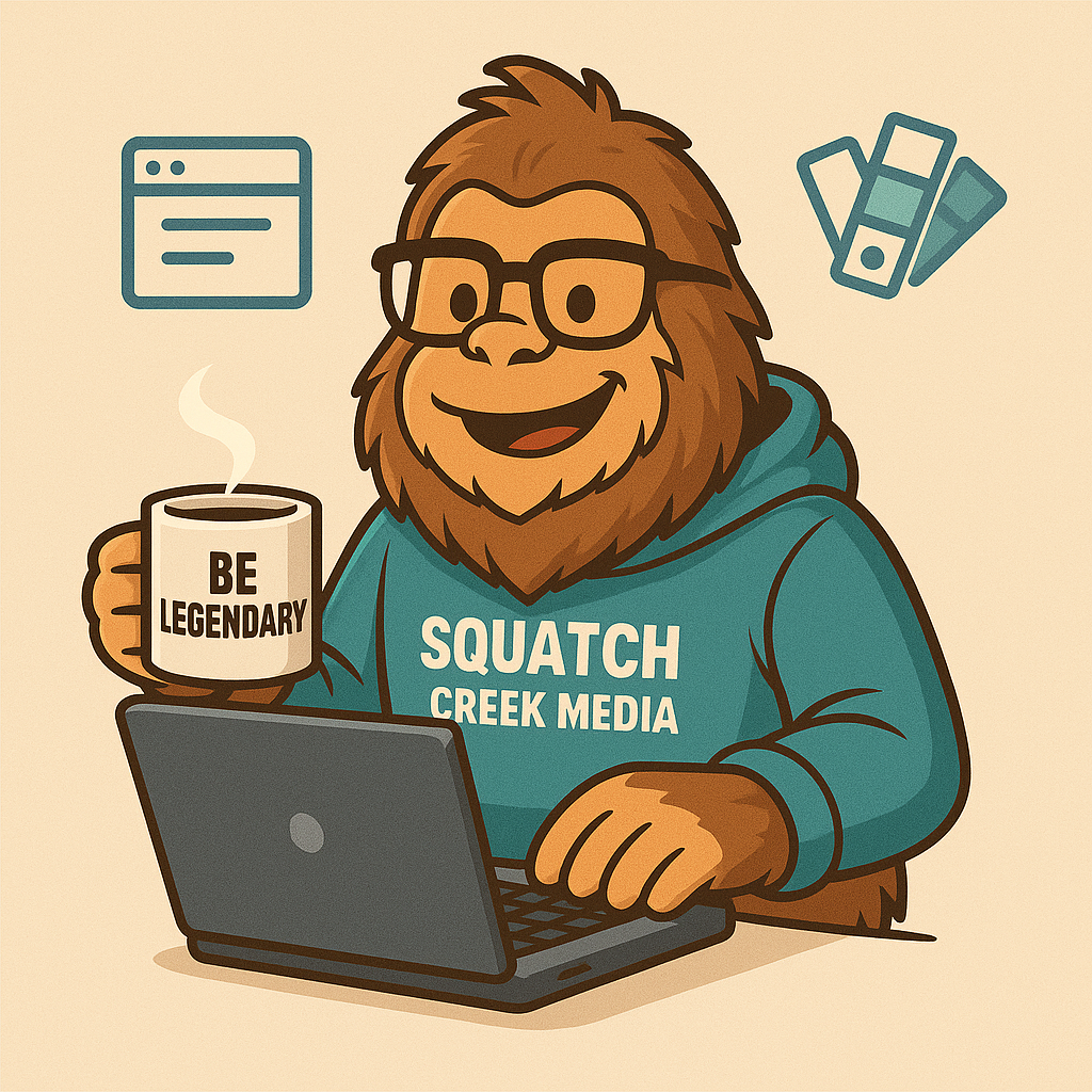 Squatch Creek Media mascot
